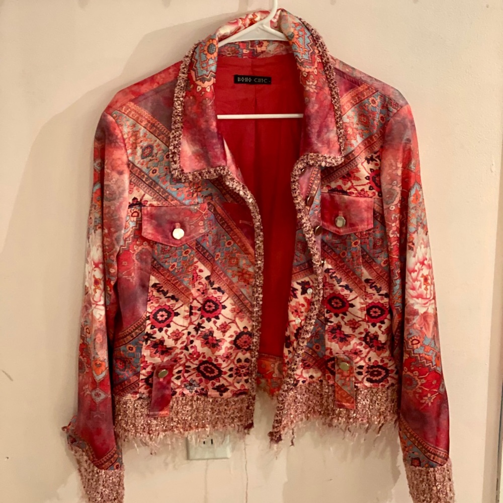 Pink Paisley Jacket